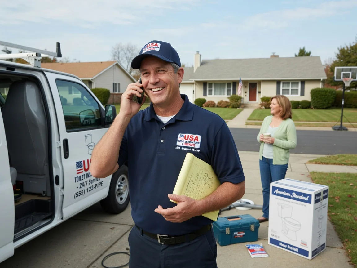 Toilet Installation Portage, WI FAQs